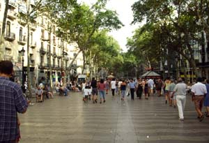 Barcellona Le Ramblas